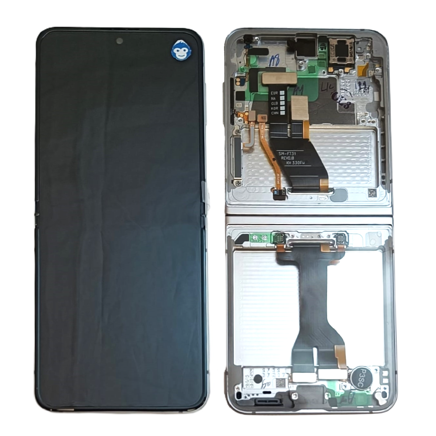 LCD SCREEN DISPLAY SAMSUNG GALAXY Z FLIP5 5G F731 INDIGO BLUE - NEW