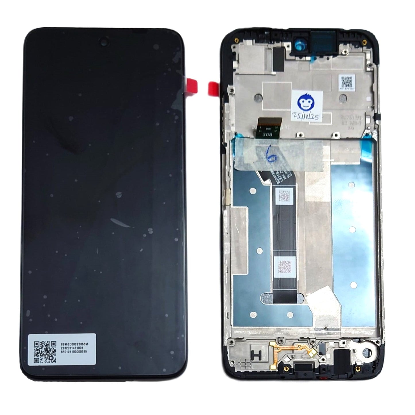 LCD SCREEN DISPLAY WITH FRAME MOTOROLA G35 XT2433 - NEW