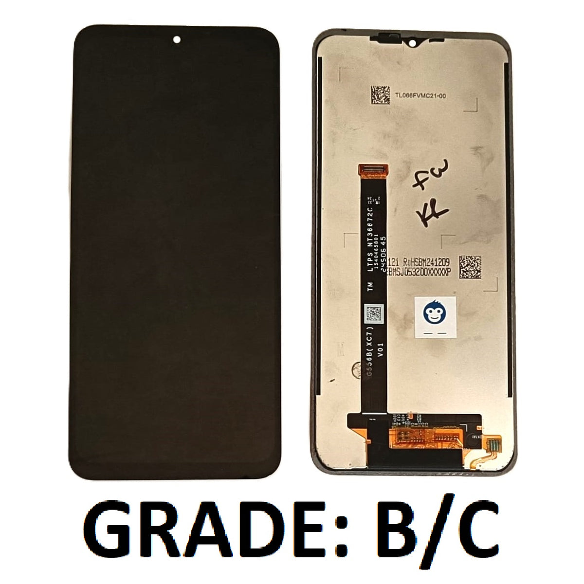 LCD SCREEN DISPLAY SAMSUNG GALAXY XCOVER7 G556 - GRADE BC