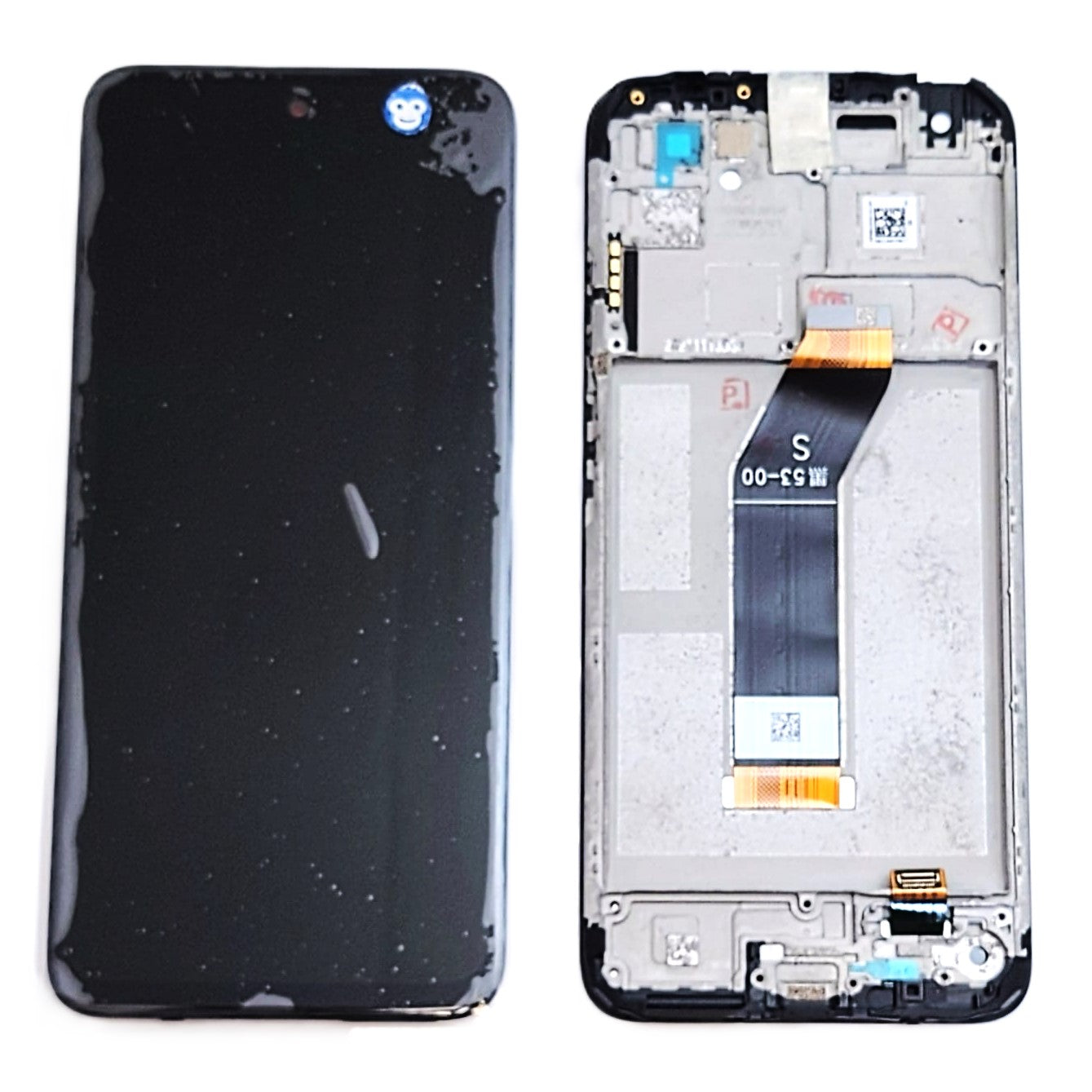 LCD SCREEN DISPLAY WITH FRAME XIAOMI REDMI 10 2022 / K19s BLACK - NEW