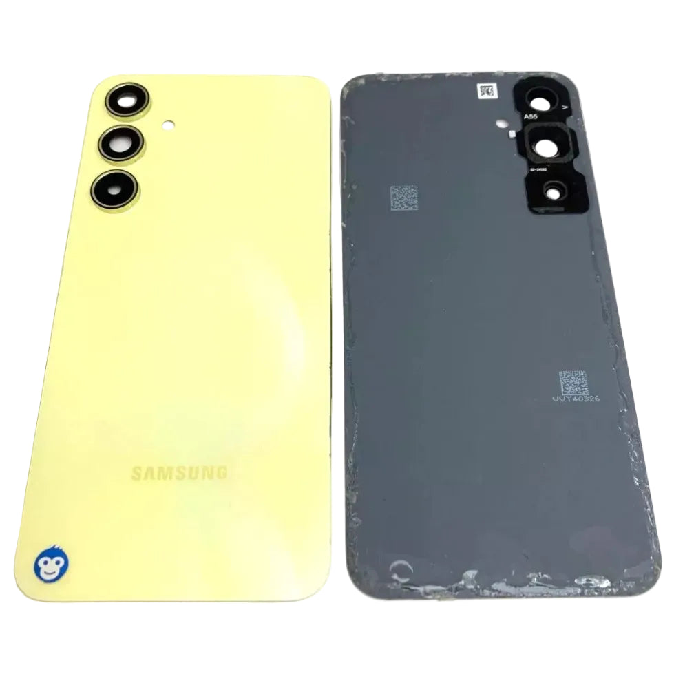 BACK BATTERY REAR COVER PANEL CAMERA LENS SAMSUNG GALAXY a55 5G a556 LEMON (YELLOW) - GRADE AB