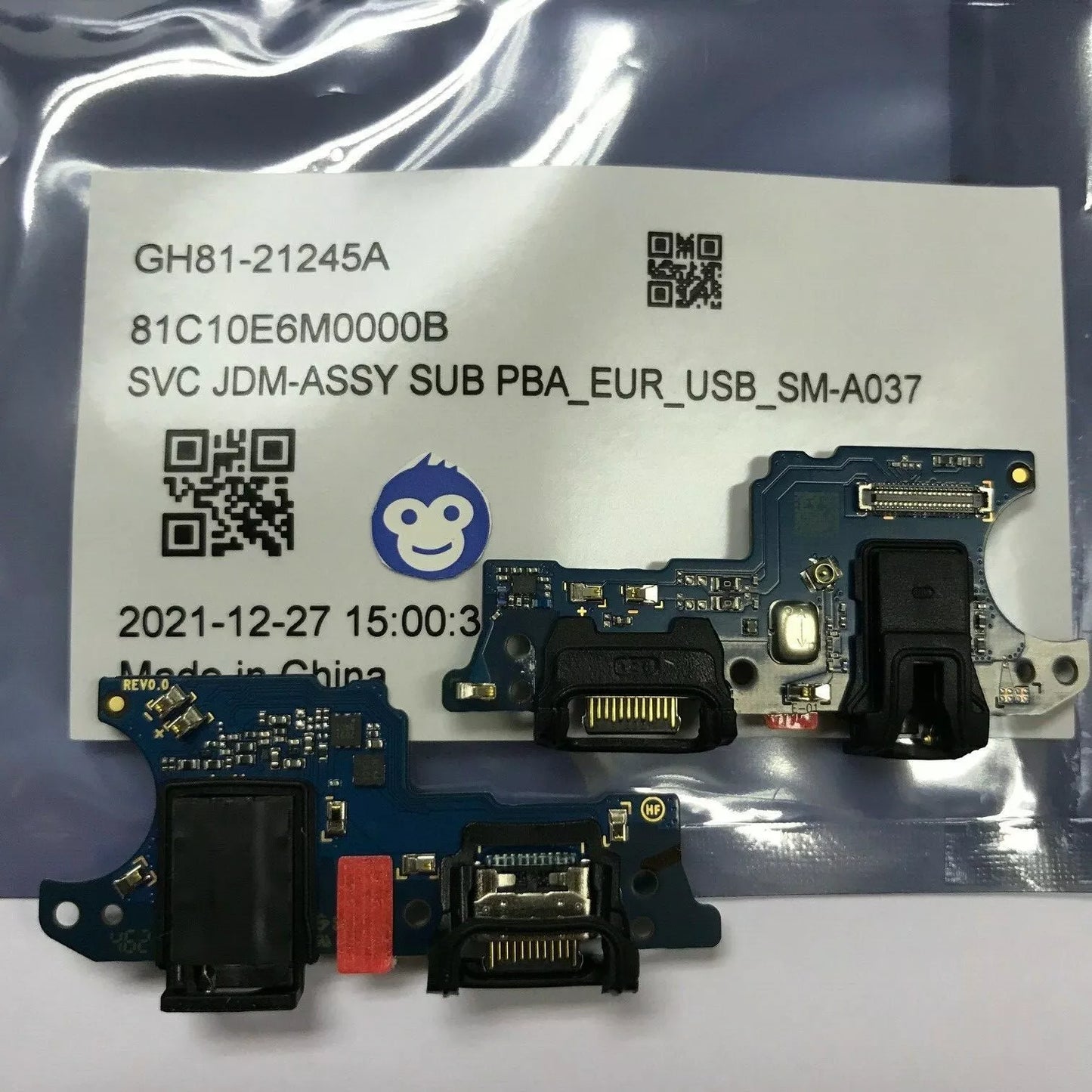 CHARGER PORT PCB BOARD FOR SAMSUNG GALAXY A03S A037G - NEW