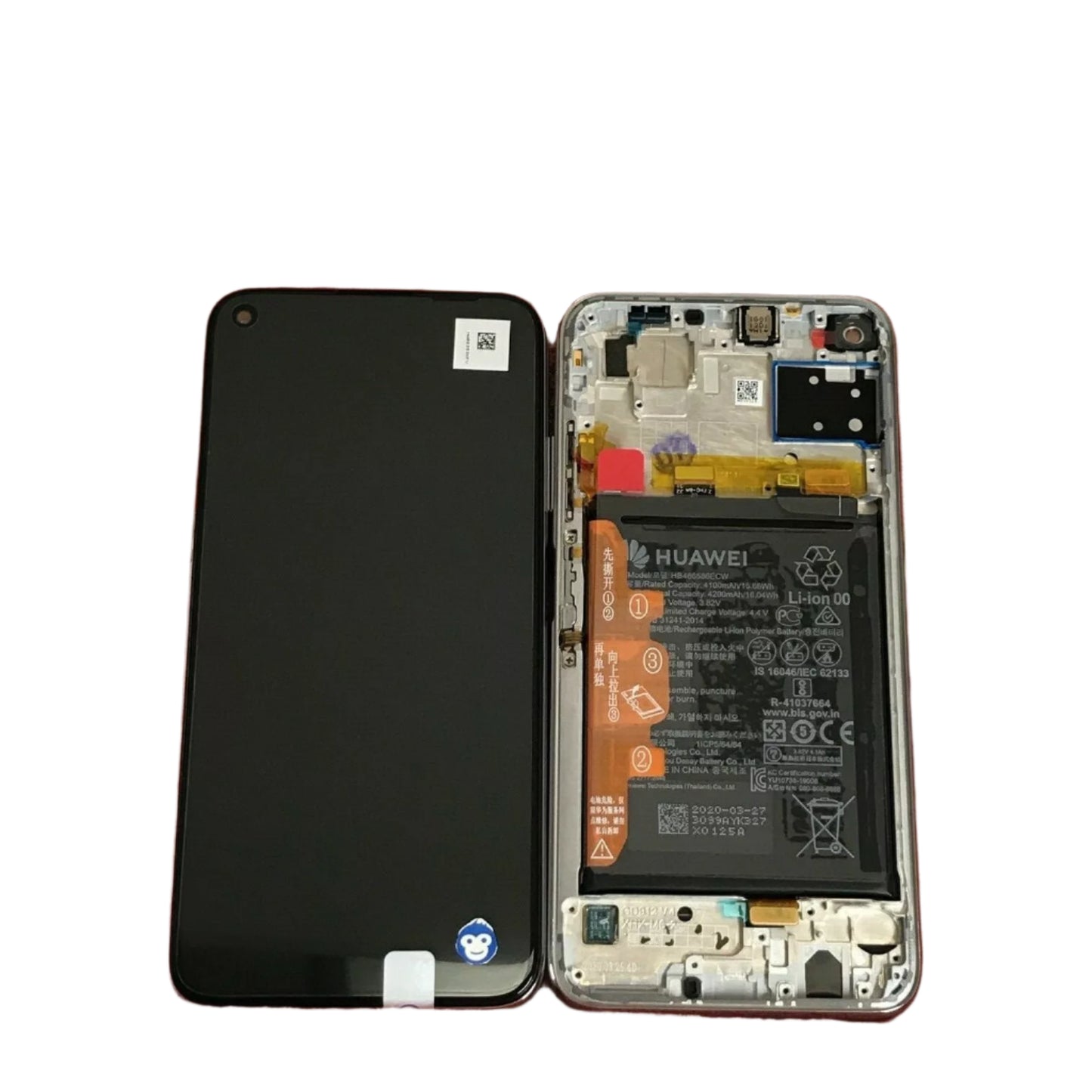 LCD display screen Huawei p40 Lite in frame Crystal - NEW