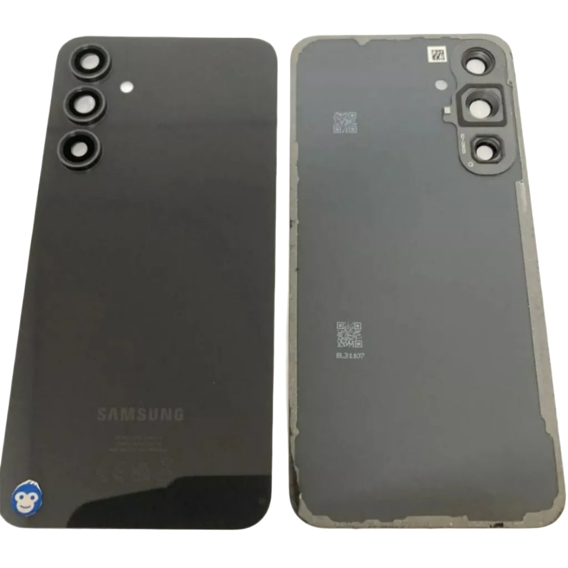 Back battery cover Samsung Galaxy S711 S23 FE Black camera lens - GRADE AB