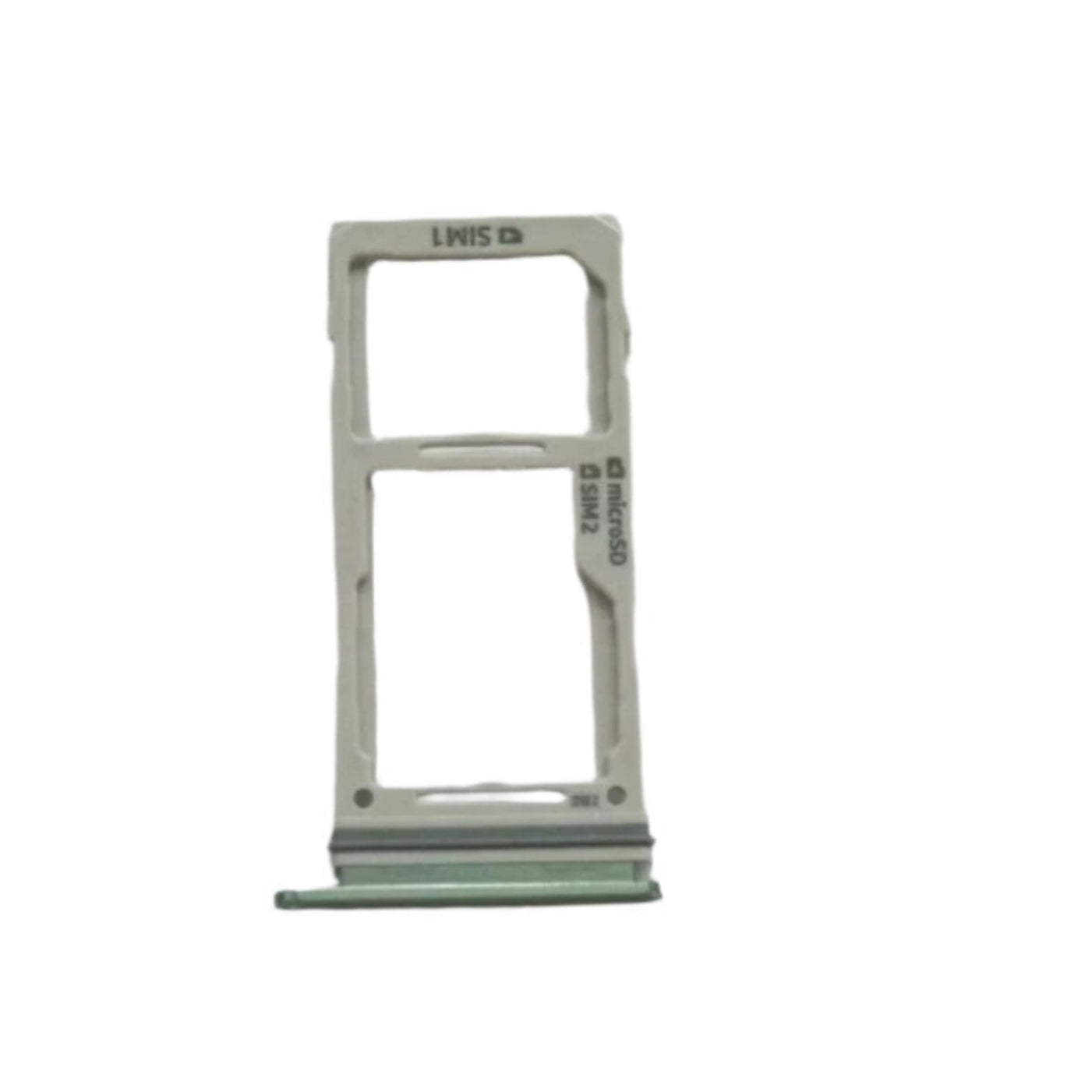 Sim Tray Samsung Galaxy S10 G973 Green (DUAL / HYBRID) - New