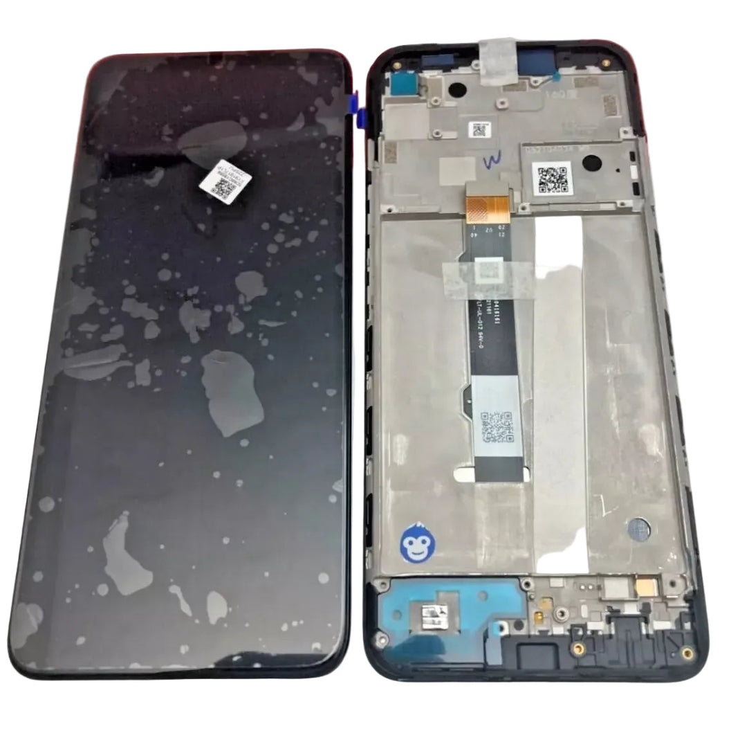 LCD SCREEN DISPLAY WITH FRAME MOTOROLA G50 - NEW
