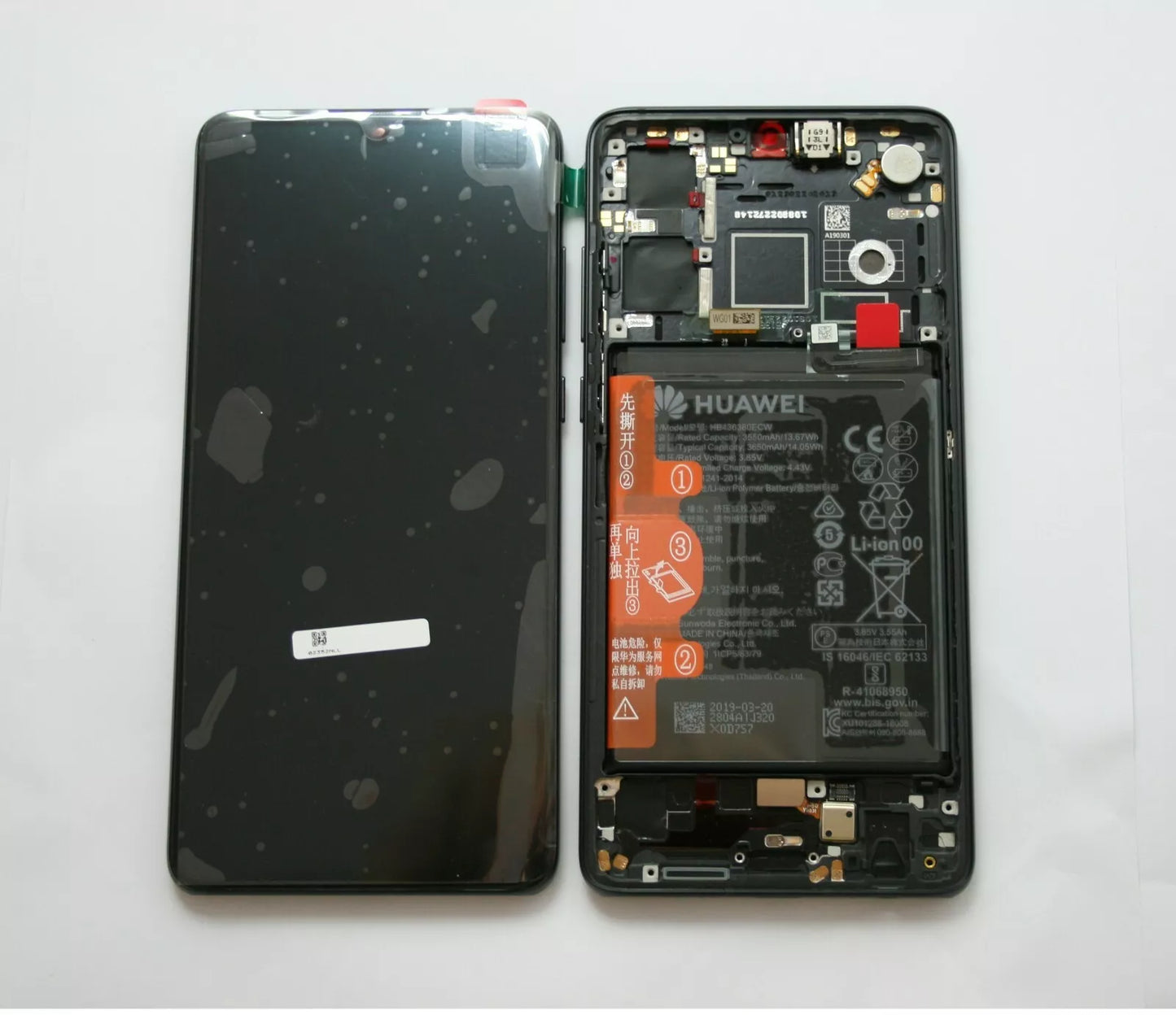 LCD Screen Display Huawei P30 Black with Battery (NEW VERSION) - NEW