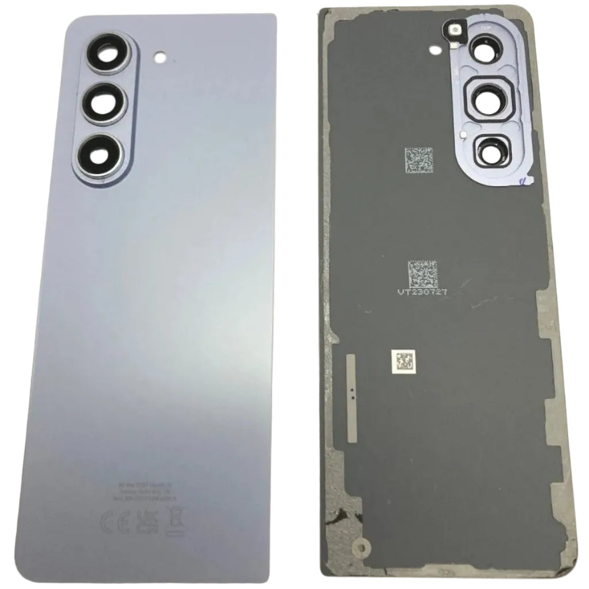 SAMSUNG GALAXY FOLD 5 5G F946 BACK BATTERY COVER ICY BLUE - GRADE AB