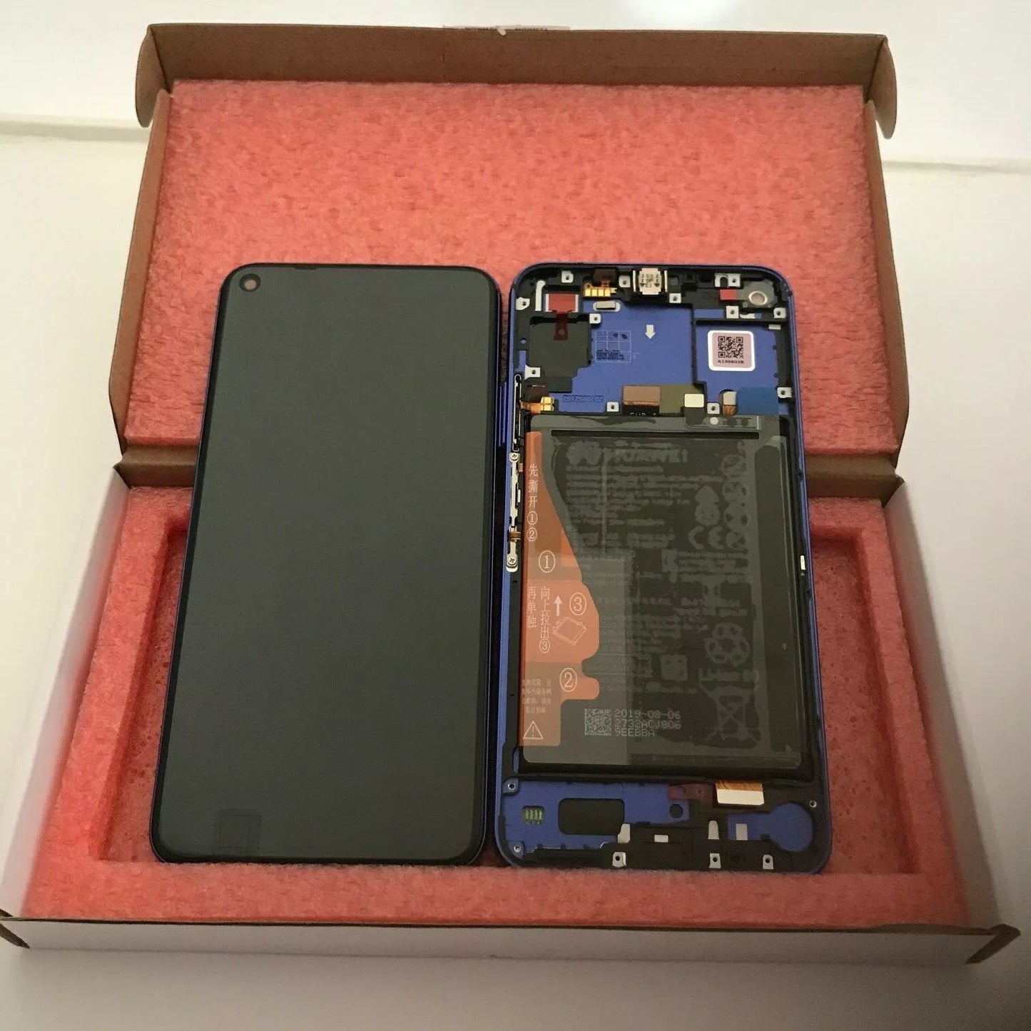LCD Huawei Honor 20 / NOVA 5T in Blue with Battery - NEW