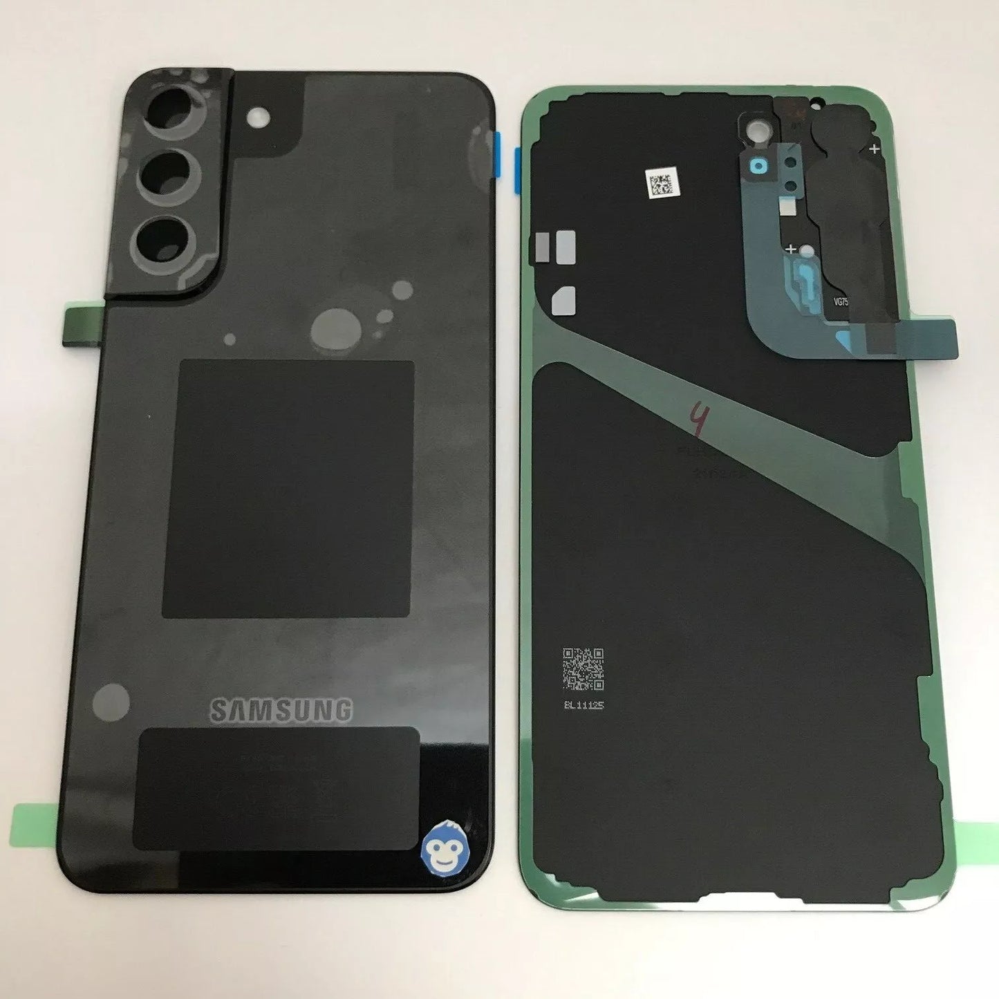 BACK BATTERY REAR COVER PANEL CAMERA LENS SAMSUNG GALAXY S22 PLUS S906 BLACK - NEW