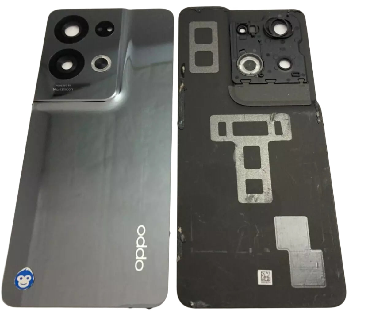 BATTERY BACK COVER CAMERA LENS OPPO RENO 8 PRO CPH2357 BLACK - GRADE AB