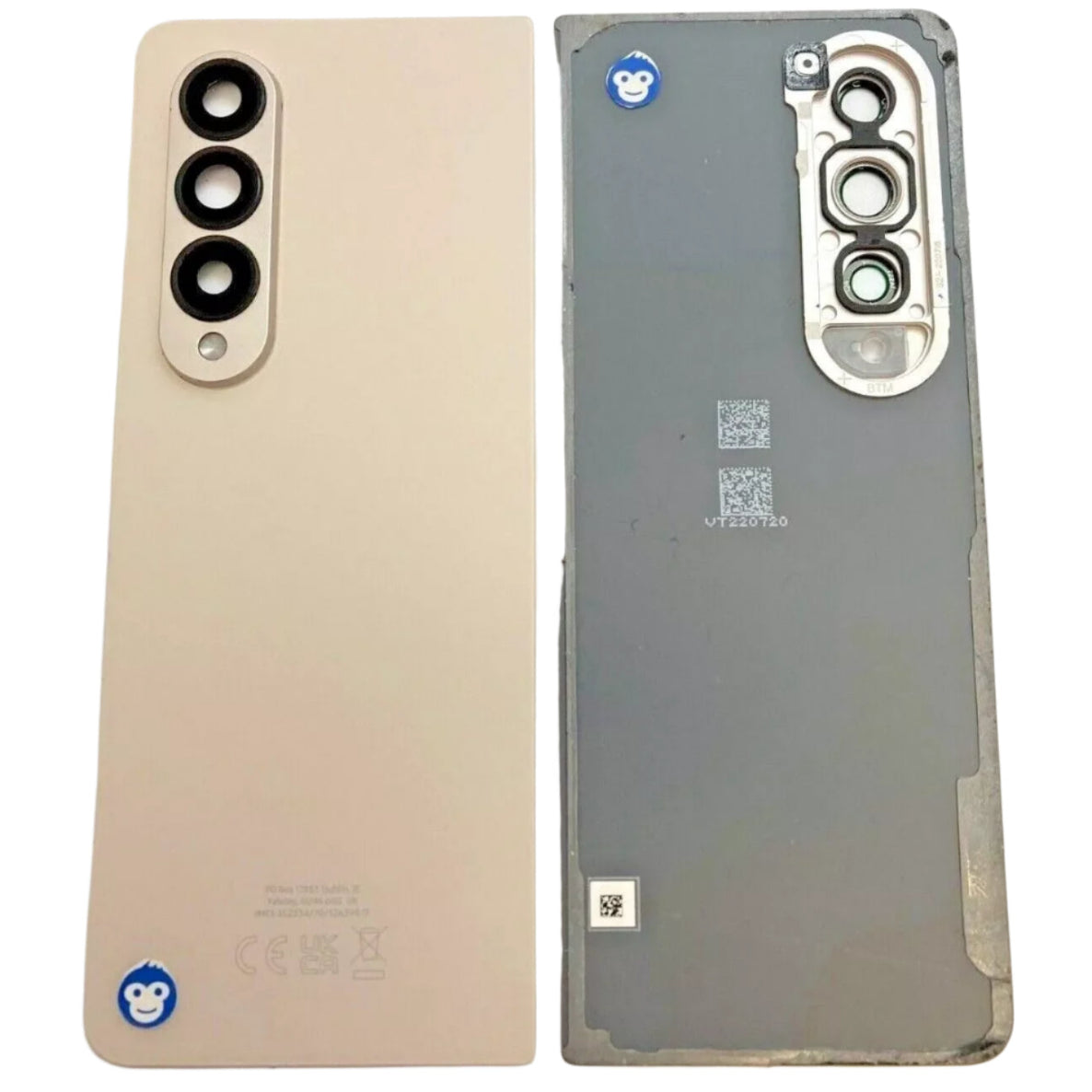 SAMSUNG GALAXY FOLD 4 5G F936 BACK BATTERY COVER PHANTOM BEIGE (CREAM) - GRADE AB