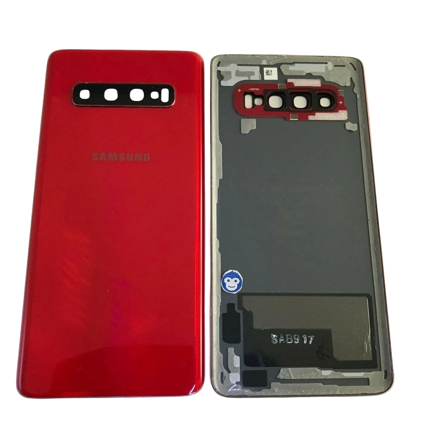 Back Battery Cover Samsung Galaxy S10 G973 Cardinal Red - GRADE AB