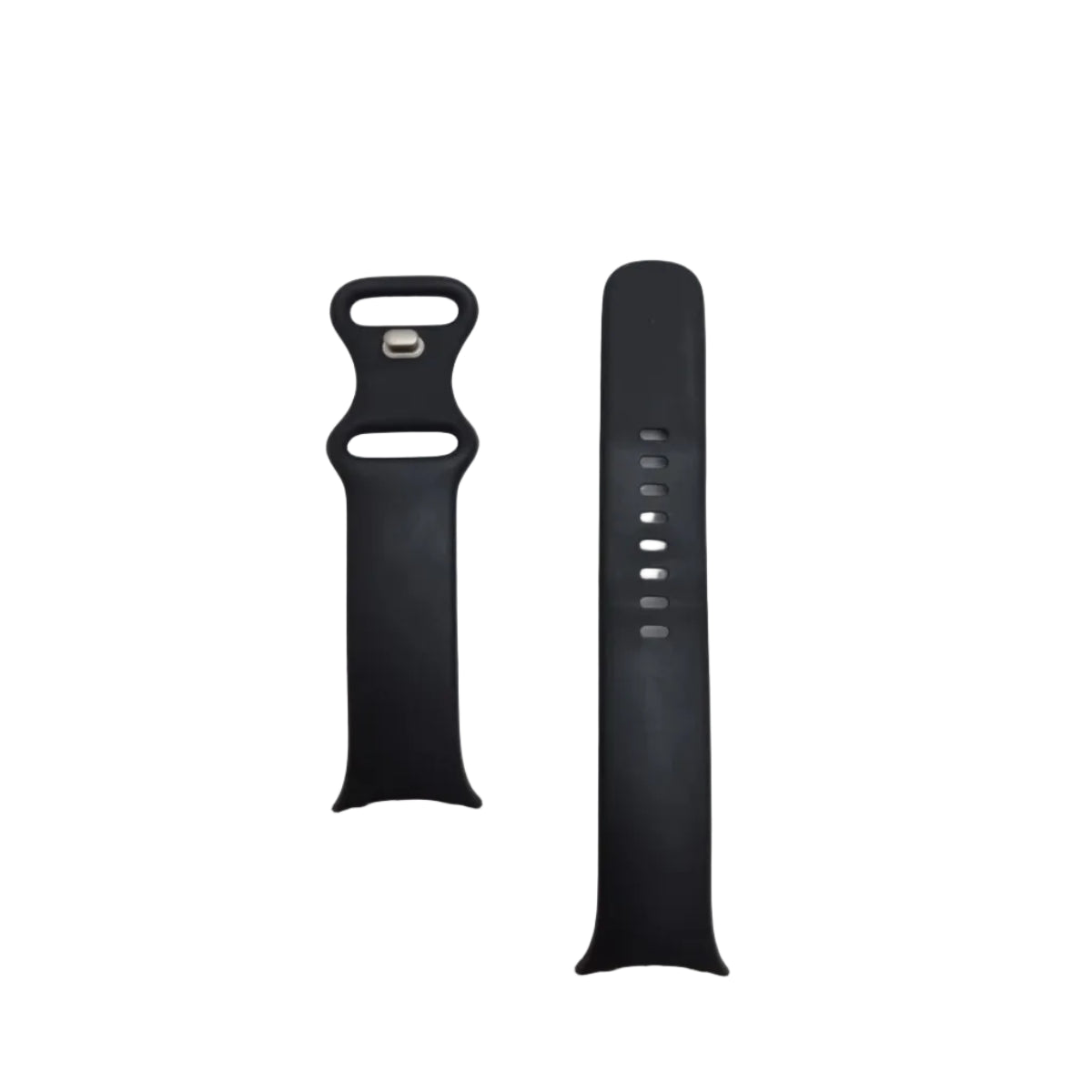 STRAP BAND SILCONE GOOGLE PIXEL WATCH 1 2 3 4 BLACK 41MM LARGE (LONG) - GRADE A