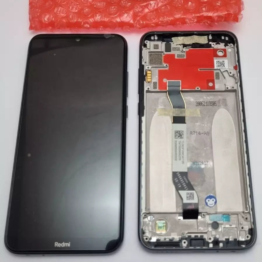 LCD SCREEN DISPLAY WITH FRAME XIAOMI REDMI Note 8T Black - NEW