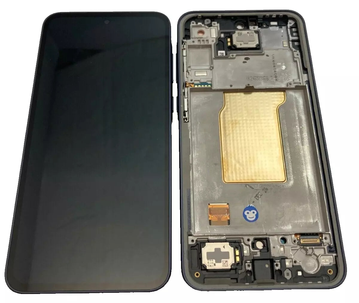 LCD Screen Display Samsung Galaxy A35 5G / A356 BLACK (NAVY) IN FRAME - GRADE AB