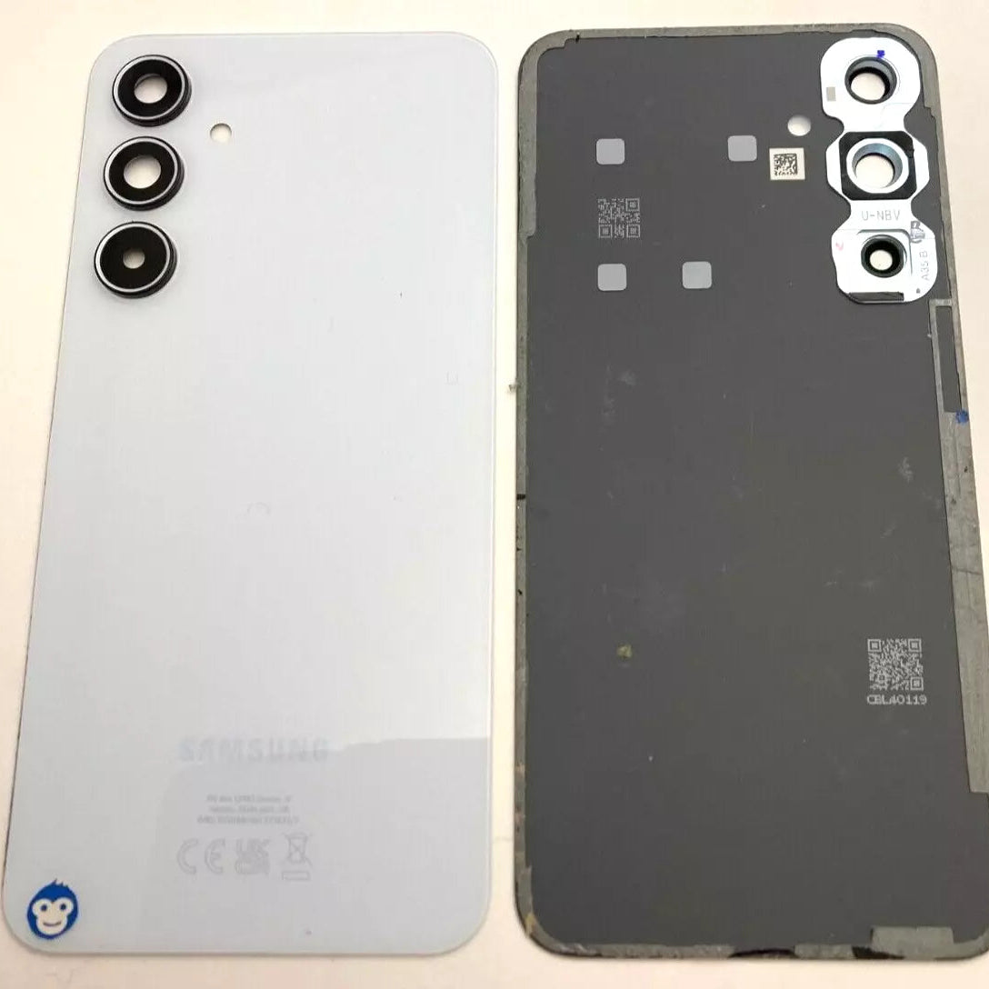 BACK BATTERY REAR COVER PANEL CAMERA LENS SAMSUNG GALAXY A35 5G A356 BLUE - GRADE AB