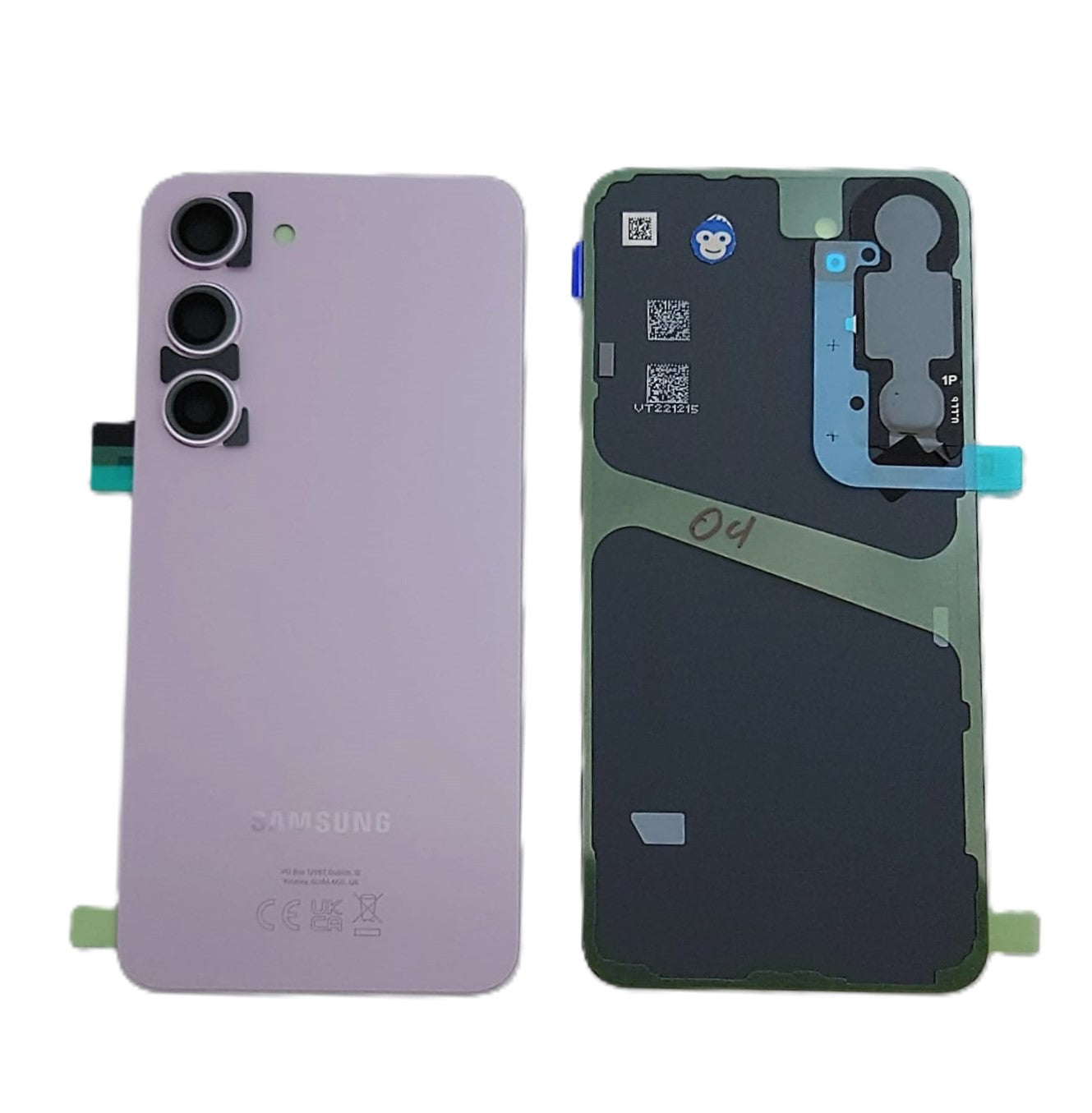 BACK BATTERY REAR COVER PANEL CAMERA LENS SAMSUNG GALAXY S23 S911 LILAC - NEW