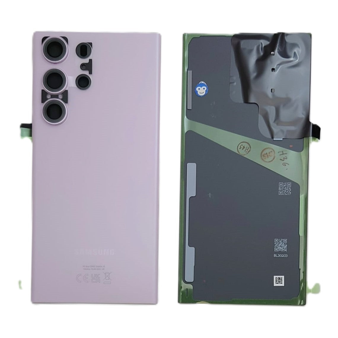 BACK BATTERY REAR COVER PANEL CAMERA LENS SAMSUNG GALAXY S23 ULTRA S918 LAVENDER - NEW