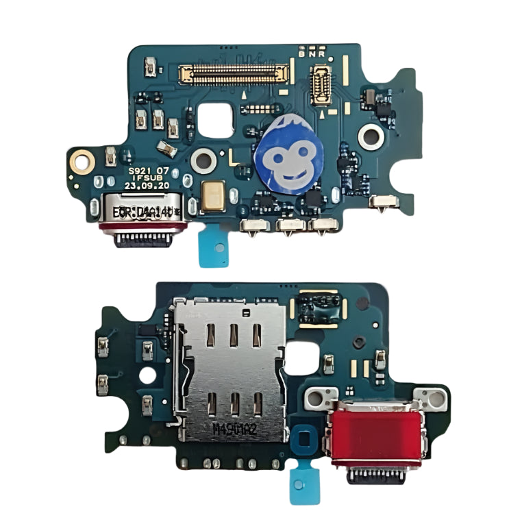 CHARGER PORT TYPE-C SIM READER FLEX SAMSUNG GALAXY S24 S921 - NEW