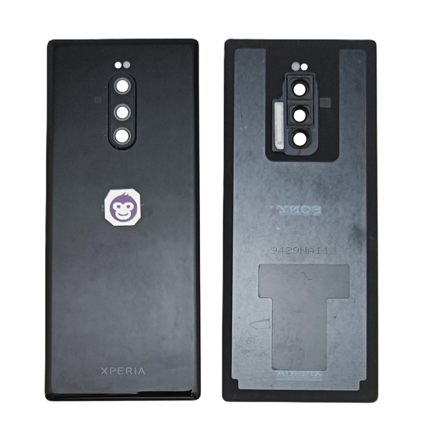 BACK BATTERY COVER SONY XPERIA 1 BLACK - GRADE AB