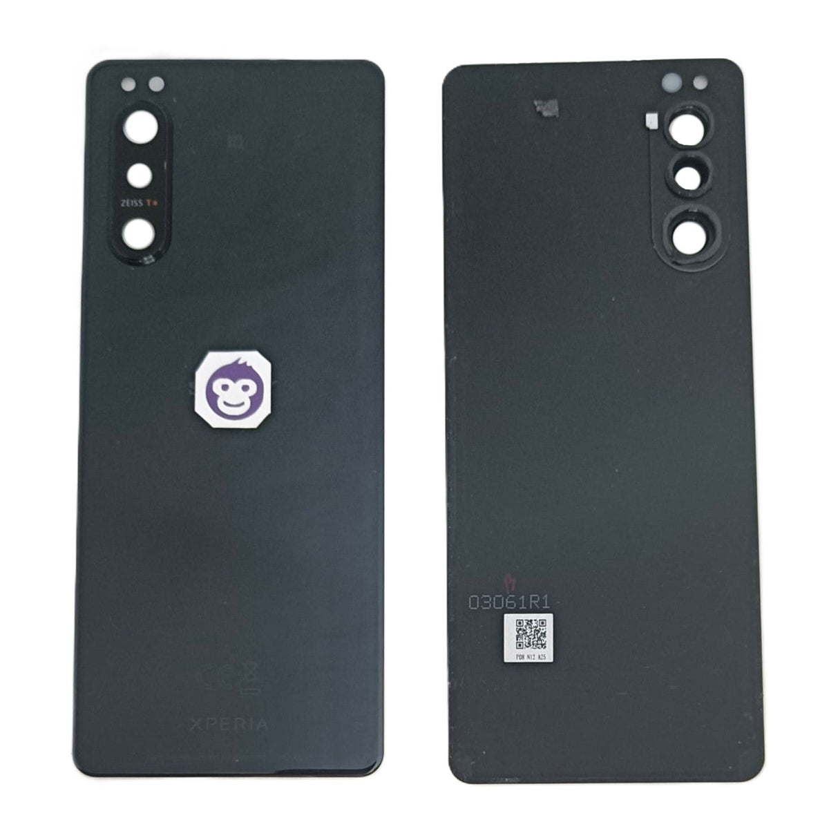 BACK BATTERY COVER SONY XPERIA 5II XQ-AS52 BLACK - GRADE AB