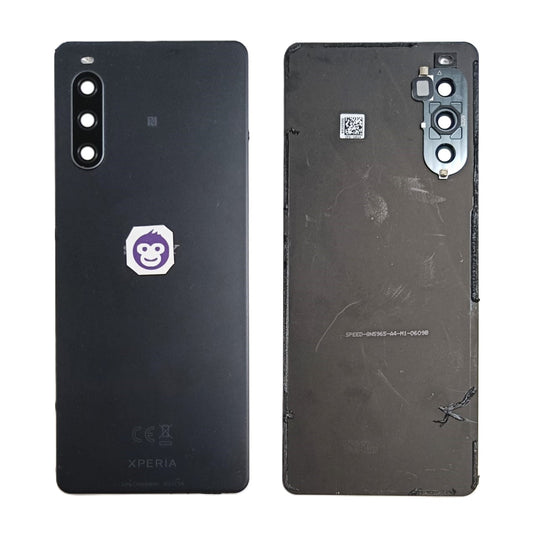 BACK BATTERY COVER SONY XPERIA 10IV XQ-CC54 XQ-CC72 BLACK - GRADE AB