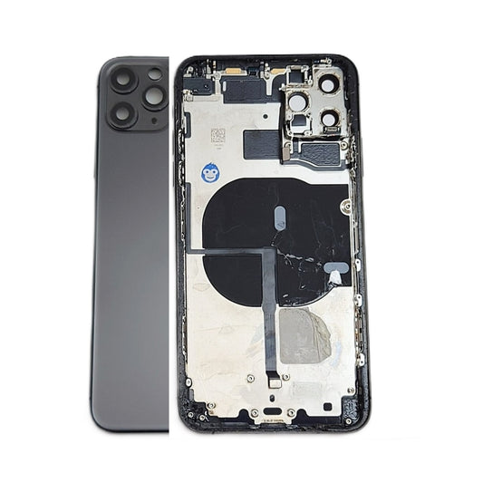 CHASSIS HOUSING FRAME IPHONE 11 PRO MAX WITHOUT PARTS GREY - GRADE AB
