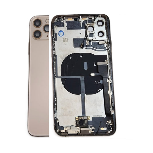 CHASSIS HOUSING FRAME IPHONE 11 PRO MAX WITHOUT PARTS GOLD - GRADE AB