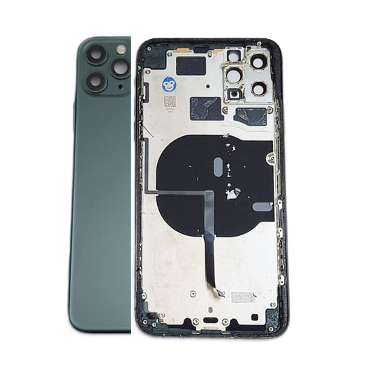 CHASSIS HOUSING FRAME IPHONE 11 PRO MAX WITHOUT PARTS GREEN - GRADE AB