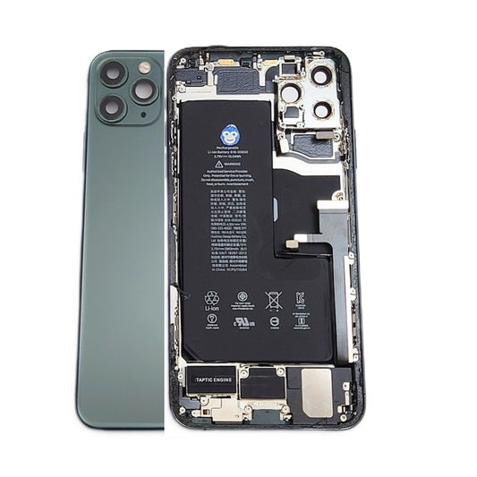 CHASSIS HOUSING FRAME IPHONE 11 PRO MAX WITH PARTS GREEN - GRADE AB