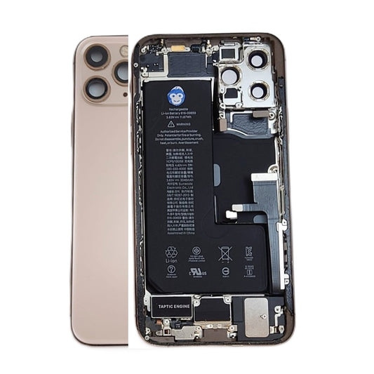 CHASSIS HOUSING FRAME IPHONE 11 PRO WITH PARTS GOLD - GRADE AB