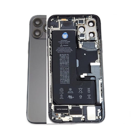 CHASSIS HOUSING FRAME IPHONE 11 PRO WITH PARTS GREY - GRADE AB