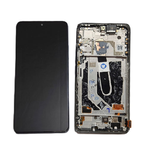 LCD SCREEN DISPLAY WITH FRAME XIAOMI MI 11i / MI 11X / MI 11X PRO / MI 11 PRO BLACK - GRADE AB