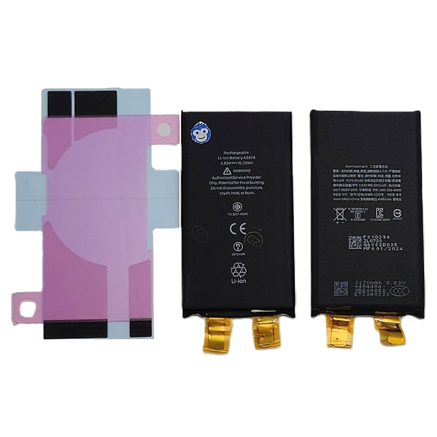 Internal battery FOR APPLE IPHONE 12 12G / 12 PRO - NO CHIP