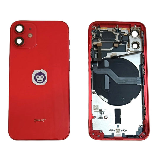 CHASSIS HOUSING FRAME IPHONE 12 MINI NO PARTS RED - GRADE AB