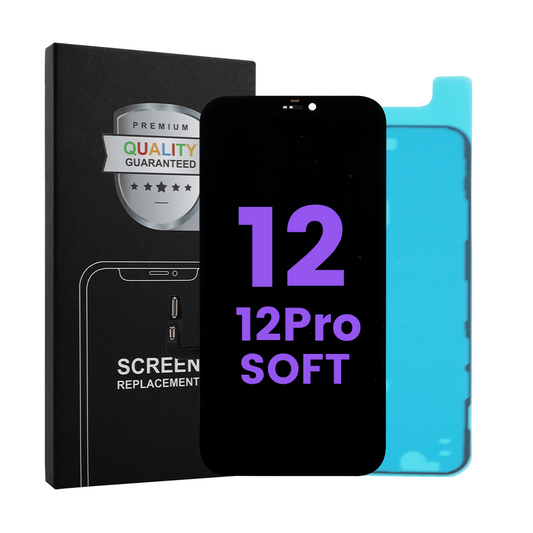 ITRU LCD DISPLAY SCREEN IPHONE 12 12G / 12 PRO SOFT OLED