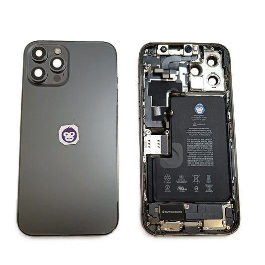 HOUSING CHASSIS APPLE IPHONE 12 PRO MAX 12PM GRAPHITE WITH PARTS - GRADE AB