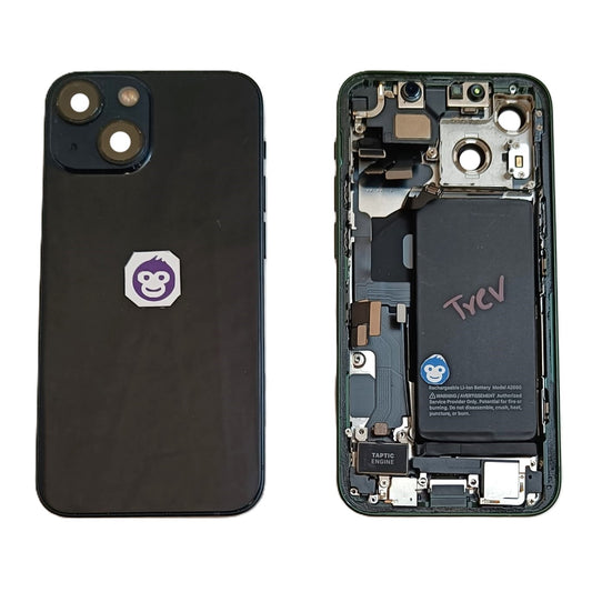 HOUSING CHASSIS APPLE IPHONE GREEN WITH PARTS 13 MINI - GRADE AB
