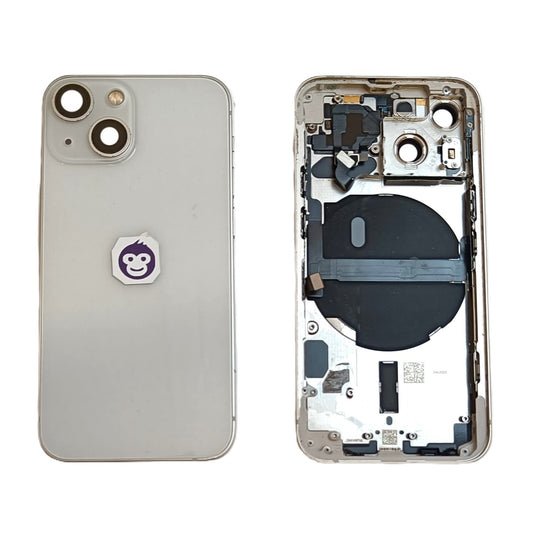 HOUSING CHASSIS APPLE IPHONE WHITE NO PARTS WHITE 13 MINI - GRADE AB