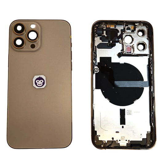 HOUSING CHASSIS APPLE IPHONE 13 PRO MAX 13PM GOLD NO PARTS - GRADE AB
