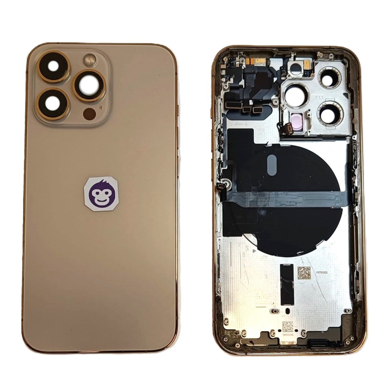 HOUSING CHASSIS APPLE IPHONE GOLD NO PARTS 13 PRO - GRADE AB