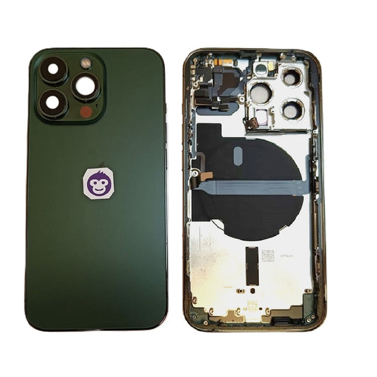 HOUSING CHASSIS APPLE IPHONE GREEN NO PARTS 13 PRO - GRADE AB