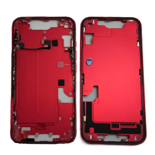 CHASSIS FRAME WITH POWERFLEX IPHONE 14 14G RED - GRADE AB