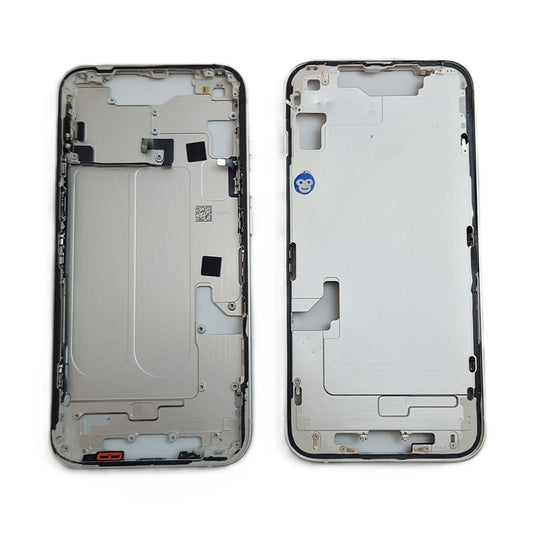 CHASSIS FRAME WITH POWERFLEX IPHONE 14 14G STARLIGHT (WHITE) - GRADE AB