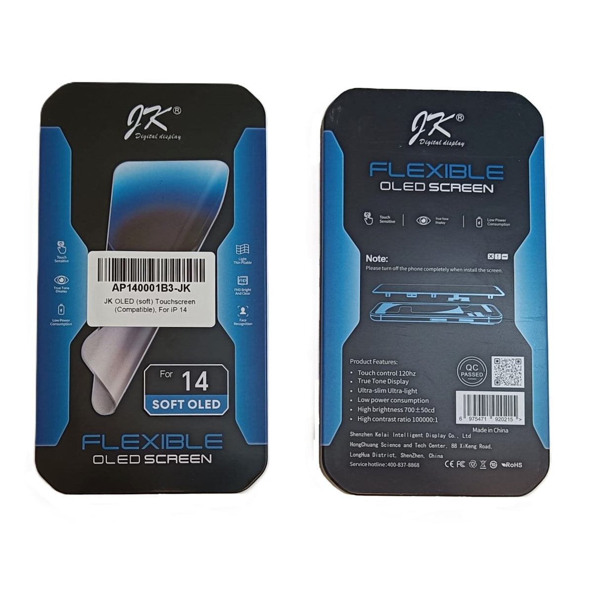 JK LCD DISPLAY SCREEN IPHONE 14 14G SOFT