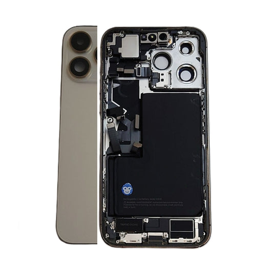 CHASSIS HOUSING FRAME IPHONE 14 PRO MAX WITH PARTS GOLD - GRADE AB