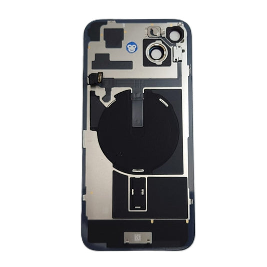 BACK BATTERY COVER GLASS IPHONE 15 PLUS BLUE - GRADE AB