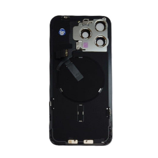 BACK BATTERY COVER GLASS IPHONE 15 PRO MAX WHITE TITANIUM - GRADE AB