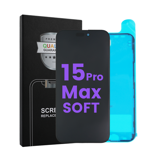 ITRU LCD DISPLAY SCREEN IPHONE 15 PRO MAX SOFT OLED